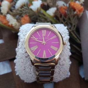 Michael Kors Magenta Runway Women's watch